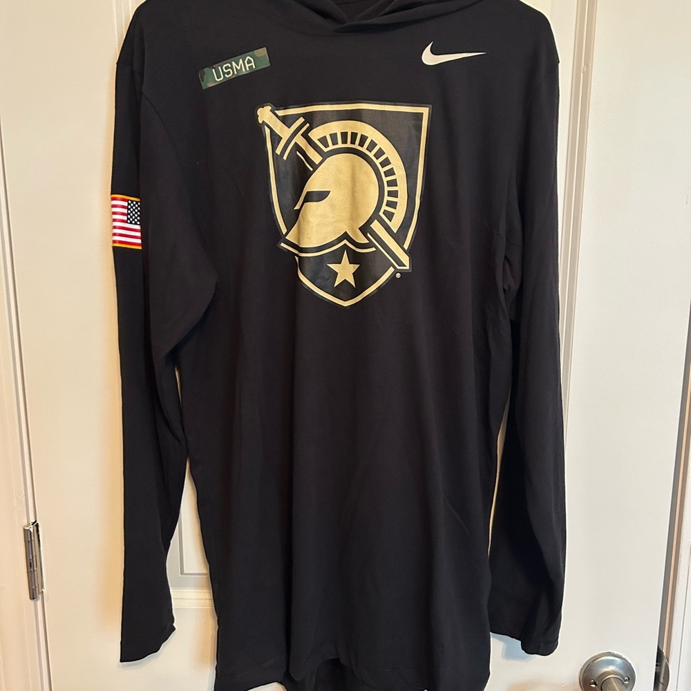 Nike Black US Army Long Sleeve Shirt